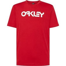 Oakley Футболка Oakley Mark II 2.0 с короткими рукавами, 100% хлопок, прямой крой, с логотипом Красный (Samba Red)
