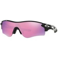 Oakley Мужские солнцезащитные очки Oakley Radarlock Path (A) с UV-защитой, легкой конструкцией и широким обзором Черный (Polished Black/Prizm Golf)