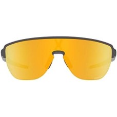 Oakley Мужские солнцезащитные очки OO9248A Corridor Low Bridge Fit, прямоугольные, с увеличенными линзами Черный (Matte Carbon/Prizm 24k)