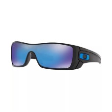 Oakley Солнцезащитные очки BATWOLF OO9101 для мужчин, с большими зеркальными линзами Черный (BLUE MIRROR/BLACK)