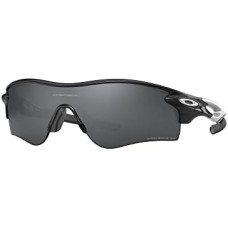 Oakley Мужские солнцезащитные очки Oakley Radarlock Path (A) с UV-защитой, легкой конструкцией и широким обзором Черный (Polished Black/Prizm Black Polarized)