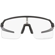 Oakley Солнцезащитные очки Sutro Lite Low Bridge Fit, прямоугольные, матовый черный, линзы Prizm, модель OO9463A Черный (Matte Carbon/Clear to Black Photochromic)