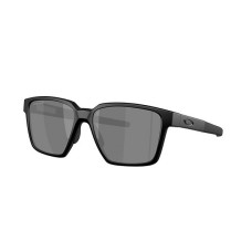 Oakley Мужские квадратные солнцезащитные очки с черной пластиковой оправой и 57 мм линзами Черный (Matte Black)