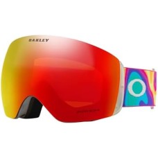 Oakley Очки для снега Oakley Flight Deck L: системы сменных линз, совместимость с шлемами MOD5 и MOD3, максимальное поле зрения Многоцветный (Heat Map)
