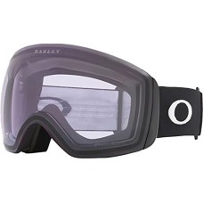 Oakley Лыжные очки Flight Deck Large, большое поле зрения, безободковая конструкция, матовый черный Нет цвета (NOCOLOR)