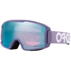 Oakley Лыжные очки Line Miner S для детей с цилиндрическим дизайном и защитой от удара, для девушек и мальчиков Фиолетовый (Matte B1b Lilac)