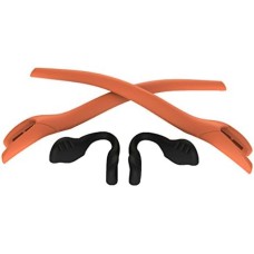 Oakley Аксессуары для солнцезащитных очков: комплект сменных накладок и носовых подушек для Radar EV XS Path Оранжевый (Safety Orange)