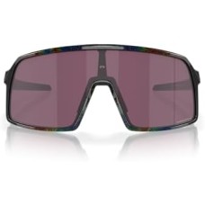 Oakley Мужские квадратные солнцезащитные очки с пиксельным камуфляжным узором и технологиями Prizm Черный (Dark Galaxy/Prizm Road Black)