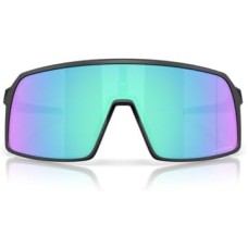 Oakley Мужские солнцезащитные очки Sutro с прямоугольной оправой. Низкий мост, идеально подходят для велосипедистов. Черный (Matte Black/Prizm Sapphire)