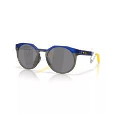 Oakley Солнцезащитные очки для мужчин и женщин, округлой формы, материал O Matter, ширина 52/21/137 Синий (Transparent Crystal Blue)