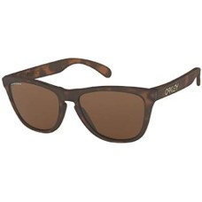 Oakley Мужские солнечные очки Oakley Frogskins OO9013 + комплект Leash + набор дизайнерских аксессуаров iWear Коричневый (Matte Tortoise/Prizm Tungsten)