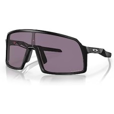 Oakley Мужские квадратные солнцезащитные очки с пиксельным камуфляжным узором и технологиями Prizm Черный (Matte Black/Prizm Grey)