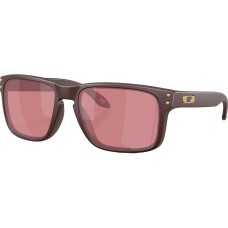 Oakley Солнцезащитные очки Holbrook с линзами Prizm, легкая и прочная оправа, идеально оптическое выравнивание Matte Grenache/Prizm Dark Golf