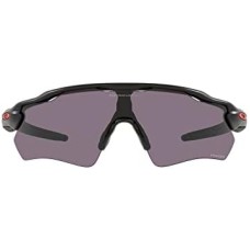 Oakley Спортивные солнцезащитные очки Oakley Radar EV Path, прямоугольные, легкий дизайн, UV-защита Черный (Matte Black/Prizm Grey)