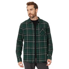 Oakley Рубашка Oakley Podium в клетку с длинными рукавами, 100% хлопок Черный (Black/Green Check)
