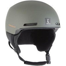 Oakley Шлем для сноуборда MOD1, легкий, с системой BOA 360, фиксированная вентиляция, для всех размеров Черный (Matte New Dark Brush)