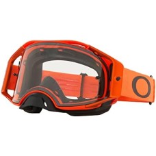 Oakley MX-очки Airbrake с защитными линзами Plutonite™ и 5-мм системой Roll-Off, включая 2 рулона пленки и 7 съемных защитных пленок Прозрачный (Moto Orange Strap/Clear Lens)