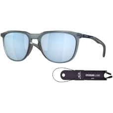 Oakley Солнцезащитные очки Oakley Thurso OO9286 квадратной формы для мужчин + комплект аксессуаров + дизайнерский набор iWear Черный (Matte Crystal Black / Prizm Deep Water Polarized)