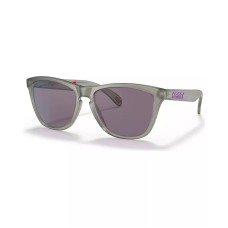 Oakley Мужские Солнцезащитные Очки Frogskins в Прямоугольной Форме из Коллекции Hachi Серый (Gray Ink)