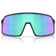 Oakley Мужские квадратные солнцезащитные очки с пиксельным камуфляжным узором и технологиями Prizm Черный (Matte Black/Prizm Sapphire)