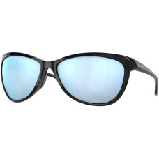Oakley Женские авиаторские солнцезащитные очки Oakley Pasque OO9222 + набор аксессуаров с шнурком + дизайнерский комплект iWear Черный (Black Ink / Prizm Deep Water Polarized)