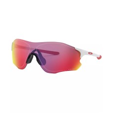 Oakley Солнцезащитные очки без оправы для мужчин с низким мостом, модель OO9313 EVZero Path 38 Белый (White)