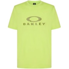 Oakley Мужская футболка Oakley O Bark 2.0 с круглым вырезом, 100% хлопок, удобная посадка Зеленый (Light Green)