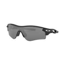 Oakley Мужские солнцезащитные очки с низким мостом, модель RadarLock Path, ширина 38 мм Черный (Polished Black)