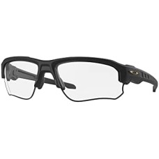 Oakley Мужские солнцезащитные очки Rectangular Speed Jacket с линзами Prizm Maritime для водных видов спорта Черный (Si Matte Black/Clear)
