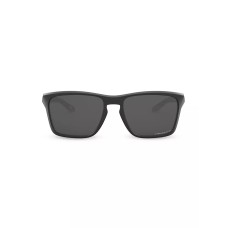 Oakley Солнцезащитные очки Sylas с зеркальными линзами 60 мм, матовой оправой и 100% защитой от UV Черный (MATTE BLACK)