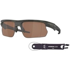 Oakley Солнцезащитные очки Oakley Bisphaera OO9400 прямоугольной формы для мужчин и женщин + комплект аксессуаров + дизайнерский набор iWear Зеленый (Matte Olive Camo / Prizm Tunngsten Polarized)