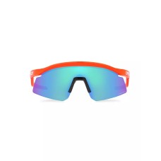 Oakley Щитовые очки Hydra 37 мм с полуободковой оправой, UV-защитой и зеркальными линзами Оранжевый (ORANGE)