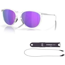 Oakley Женские солнцезащитные очки Sielo OO9288 с аксессуарами – шнурком и комплектом iWear Фиолетовый (Polished Chrome / Prizm Violet)