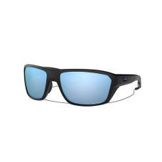 Oakley Солнцезащитные поляризационные очки Oakley SPLIT SHOT с глубинными водными линзами, 64 мм Черный (Black)