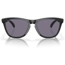 Oakley Солнцезащитные очки Frogskins Range Oo9284a с низким мостом, материал BiO-Matter, линзы с 100% защитой от УФ-лучей Черный (Matte Black/Prizm Grey)