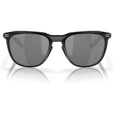 Oakley Очки солнцезащитные мужские OO9286A Thurso, квадратная оправа, низкая переносица, комбинированные материалы Черный (Matte Black/Prizm Black Polarized)