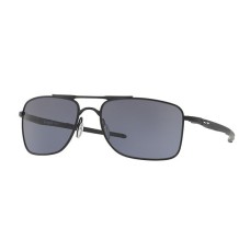 Oakley Оригинальные поляризованные солнцезащитные очки GAUGE 8 с серыми линзами, размер 62-17-136 мм Черный (Matte Black)