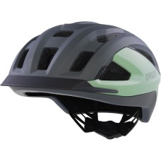 Oakley Магнитный велосипедный шлем с визором ARO3 Allroad MIPS, защита от ударов Серый (Matte Dark Grey/Jade)