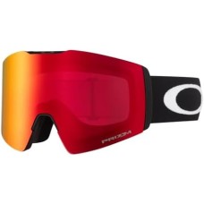 Oakley Лыжные очки Fall Line LARGE/MEDIUM с антиизносным покрытием, Призматические линзы, Черные Черный (Matte Black / Prizm Snow Torch Iridium)