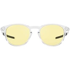 Oakley Мужские круглые солнцезащитные очки с ключевым мостиком, O-Matter, из нержавеющей стали, комфортная посадка Прозрачный (Clear/Prizm Gaming)