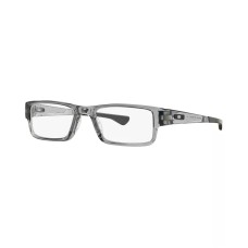 Oakley Мужские прямоугольные очки с цельной оправой из инъекционного материала, ширина 18/143 Серый (Gray)