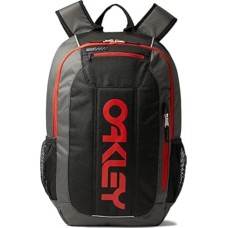 Oakley Рюкзак Enduro 20L 2.0 из прочного полиэстера с отделениями для ноутбука и очков Красный (Forged Iron/Redline)