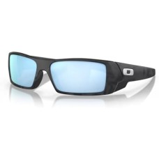 Oakley Солнцезащитные очки Gascan OO9014 с дизайнерским набором для ухода iWear и шнурком в комплекте Черный (Matte Black Camo /Prizm Deep Water Polarized)