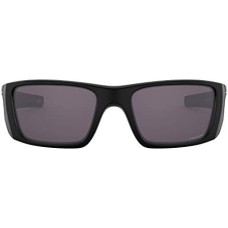 Oakley Мужские солнцезащитные очки Oakley OO9096 Fuel Cell в прямоугольной оправе, надежность и стиль Черный (Matte Black/Prizm Grey)