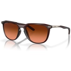 Oakley Мужские солнцезащитные очки OO9286 Thurso с квадратной легкой рамой из смеси материалов и линзами Prizm Коричневый (Matte Rootbeer/Prizm Brown Gradient)