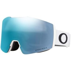 Oakley Сноубордические очки Fall Line M с антибликовым покрытием и защитой от ультрафиолета Белый (Matte White Strap/Prizm Snow Sapphire Iridium Lens)