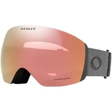 Oakley Очки для снега Oakley Flight Deck L: системы сменных линз, совместимость с шлемами MOD5 и MOD3, максимальное поле зрения Серый (Matte Forged Iron)