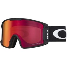 Oakley Лыжные очки Line Miner с линзами Prizm Torch Iridium и чехлом, черный Нет цвета (NOCOLOR)