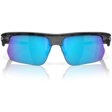 Oakley Спортивные солнцезащитные очки OO9400 Bisphaera с прямоугольными линзами и УФ-фильтром Серовато-желтый (Matte Grey Camo/Prizm Sapphire Polarized)