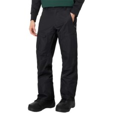 Oakley Брюки для лыж и сноуборда Divisional Cargo Shell с защитой от воды и тепла, Все сезоны Черный (Blackout)
